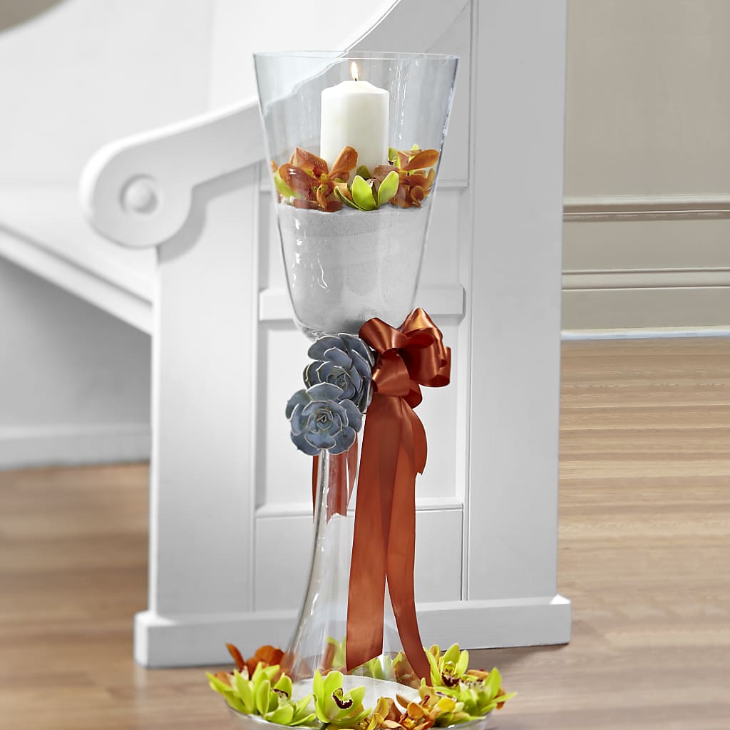 Matrimony Pew Decor – Castalia Flower Shoppe, Castalia OH