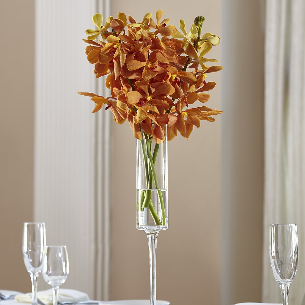 Orange Mokara Bouquet – Castalia Flower Shoppe, Castalia OH