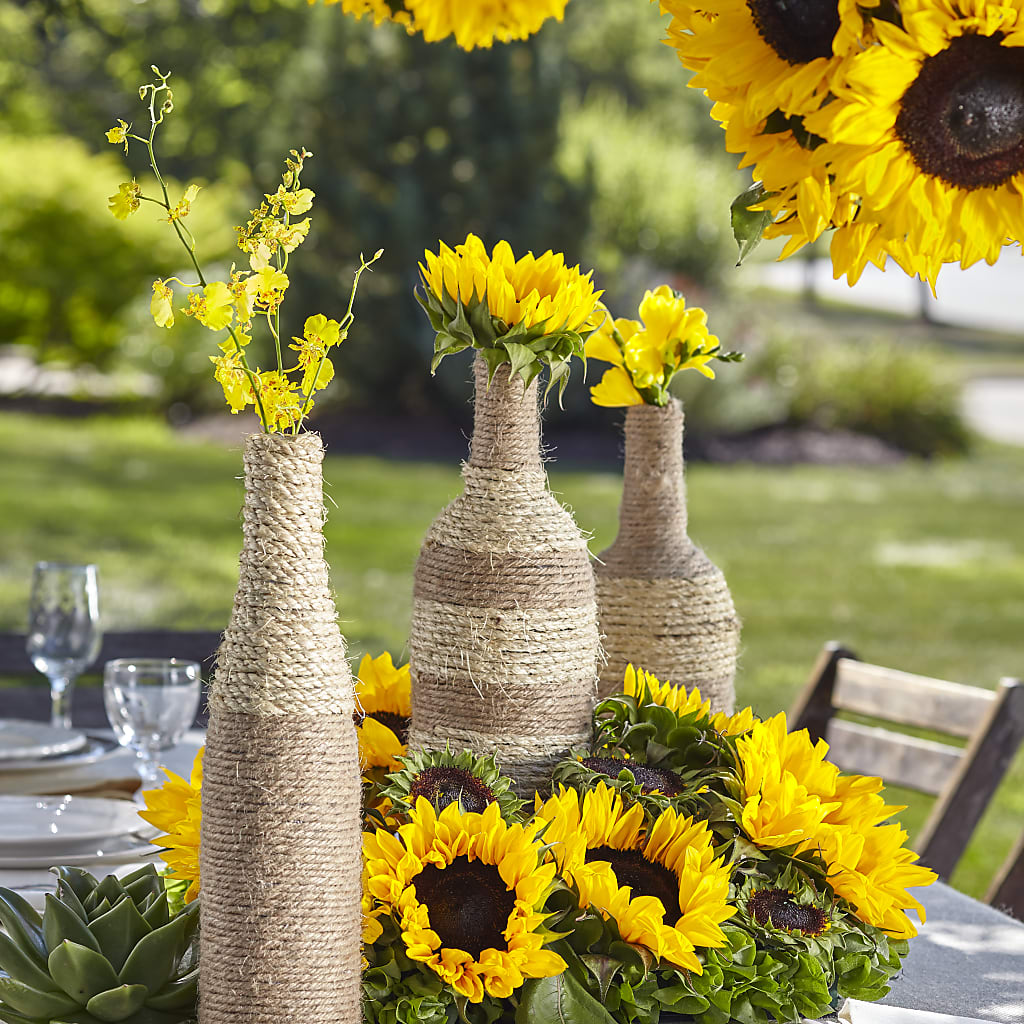 Sublime Garden Centerpiece – Castalia Flower Shoppe, Castalia OH
