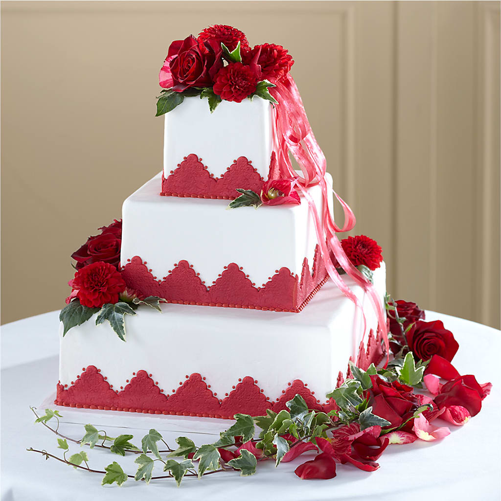 Forever Happiness Cake Decor – Castalia Flower Shoppe, Castalia OH
