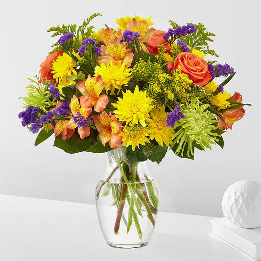 Marmalade Skies Bouquet –  Castalia Flower Shoppe, Castalia OH