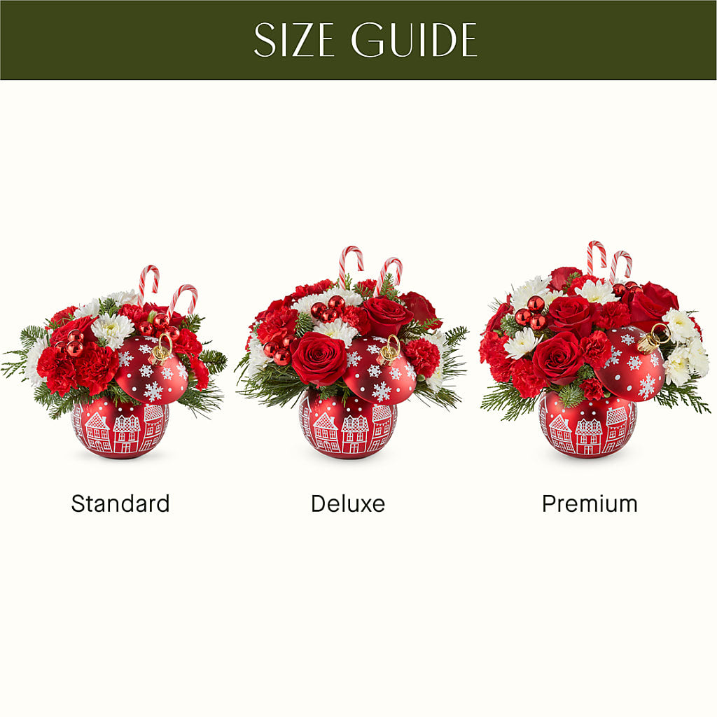 Cheer in the Air Ornament –  Castalia Flower Shoppe, Castalia OH