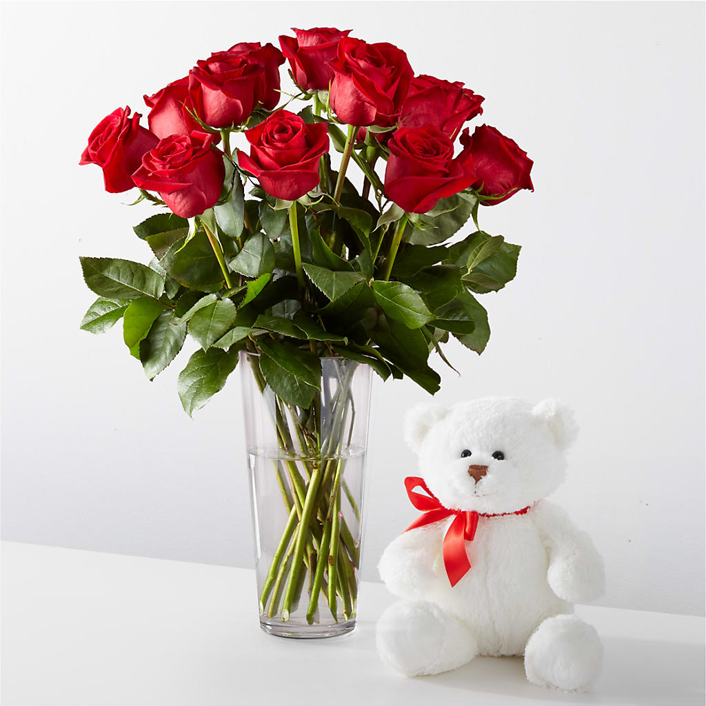 Romantic Long Stem Red Rose Bouquet Bundles –  Castalia Flower Shoppe, Castalia OH