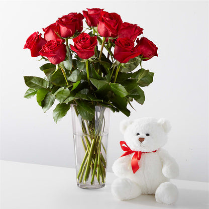 Romantic Long Stem Red Rose Bouquet Bundles –  Castalia Flower Shoppe, Castalia OH