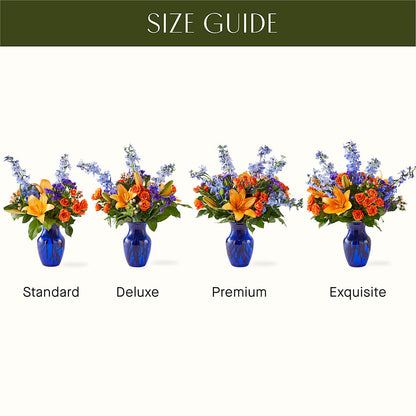 Radiant Citrus Bouquet –  Castalia Flower Shoppe, Castalia OH