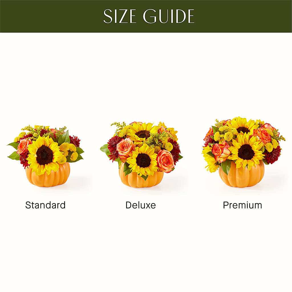 Golden Gourd Pumpkin Bouquet –  Castalia Flower Shoppe, Castalia OH