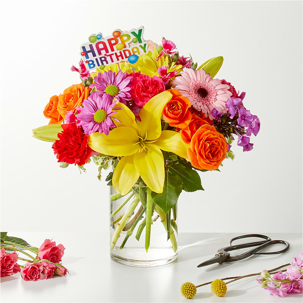 Cue the Confetti - A Florist Original –  Castalia Flower Shoppe, Castalia OH