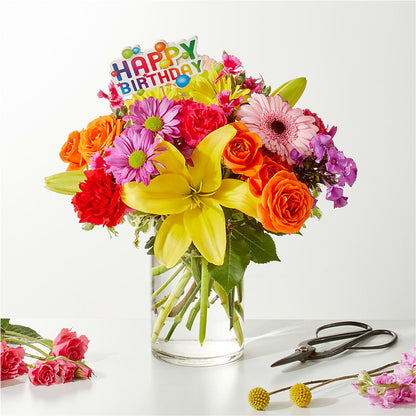 Cue the Confetti - A Florist Original –  Castalia Flower Shoppe, Castalia OH