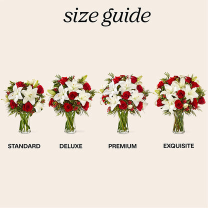 Sparkling Snowflakes Bouquet –  Castalia Flower Shoppe, Castalia OH
