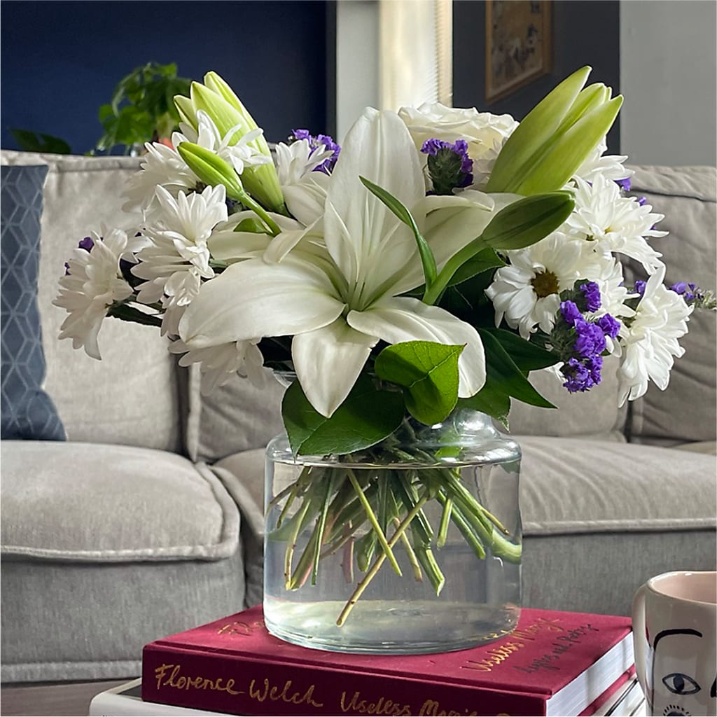Beyond Blue Bouquet –  Castalia Flower Shoppe, Castalia OH