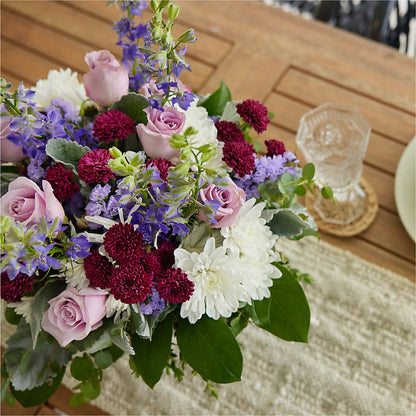 Violet Frost Bouquet –  Castalia Flower Shoppe, Castalia OH