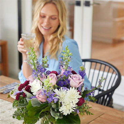 Violet Frost Bouquet –  Castalia Flower Shoppe, Castalia OH