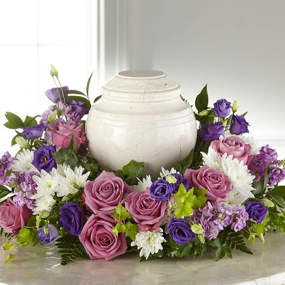 Blooming Sympathy Cremation Adornment –  Castalia Flower Shoppe, Castalia OH