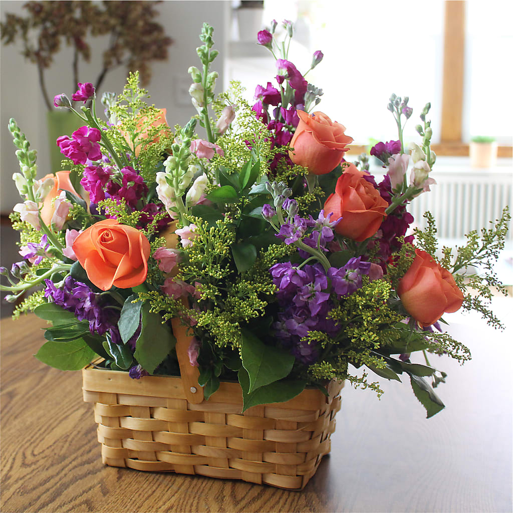 Garden of Life Basket –  Castalia Flower Shoppe, Castalia OH