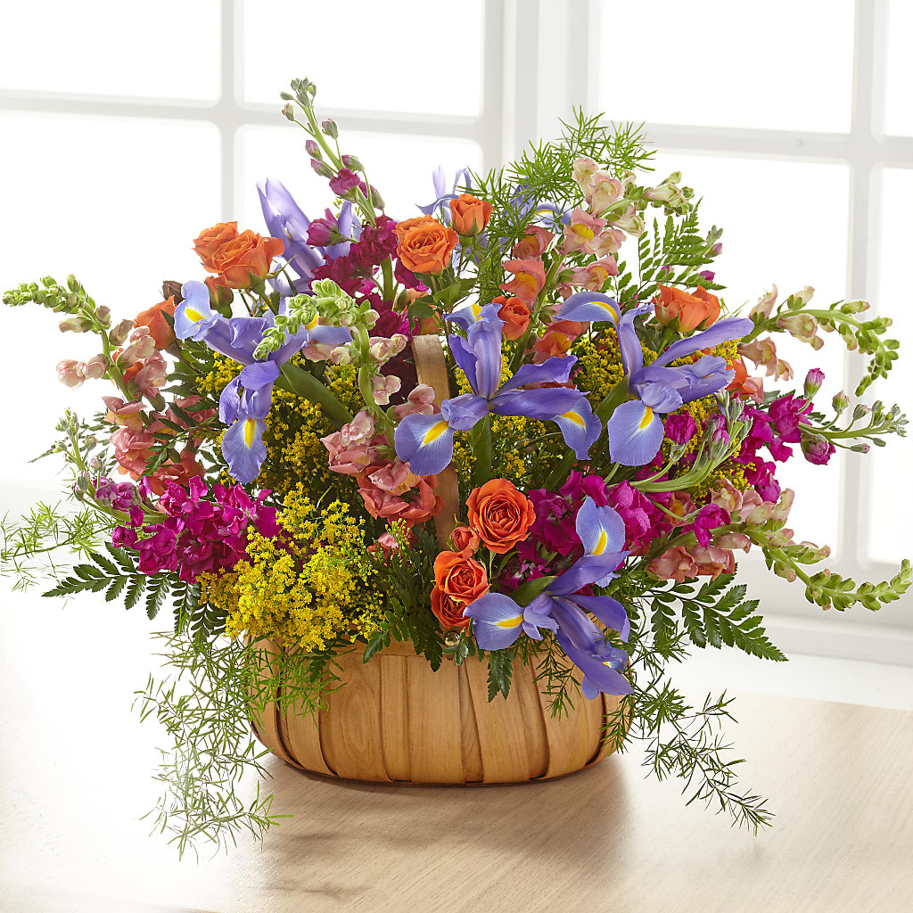 Garden of Life Basket –  Castalia Flower Shoppe, Castalia OH