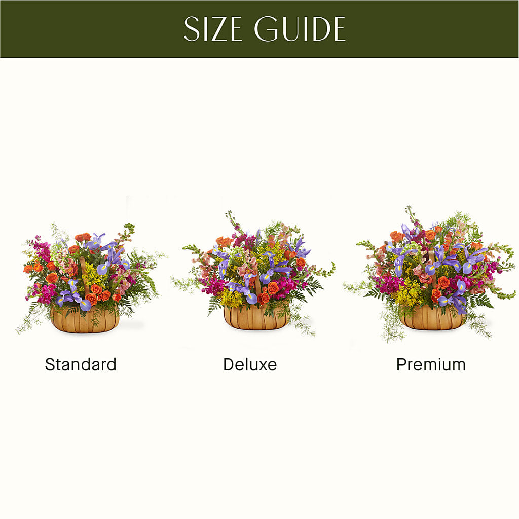 Garden of Life Basket –  Castalia Flower Shoppe, Castalia OH