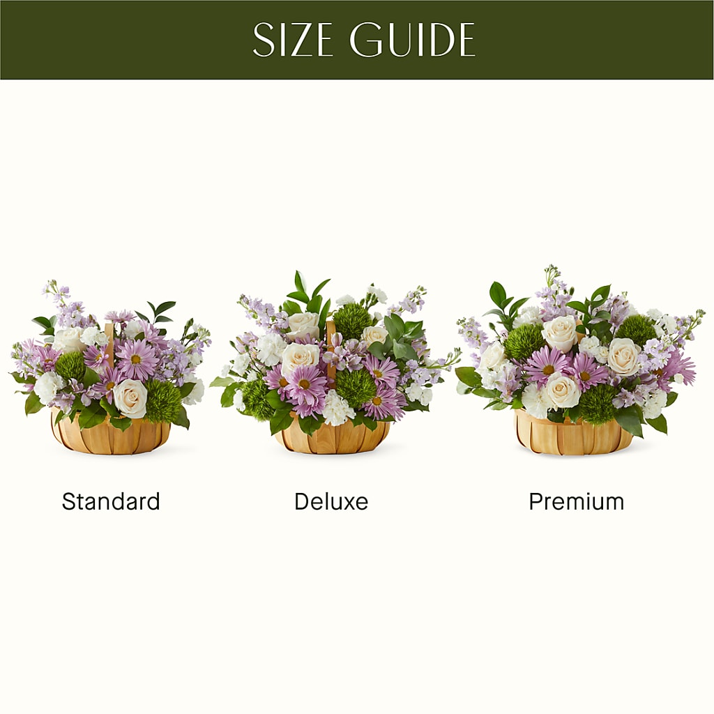 Peace & Love Basket –  Castalia Flower Shoppe, Castalia OH