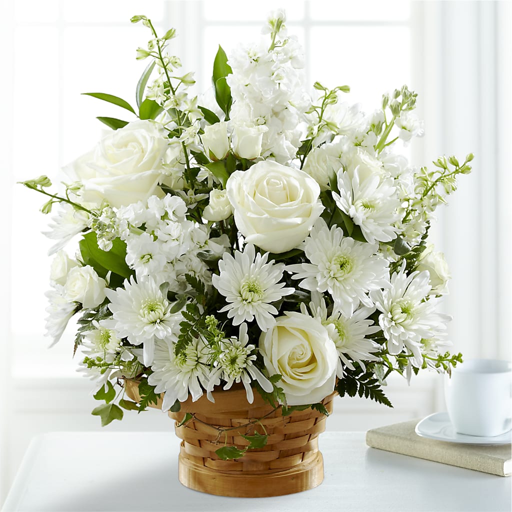 Heartfelt Condolences Arrangement –  Castalia Flower Shoppe, Castalia OH