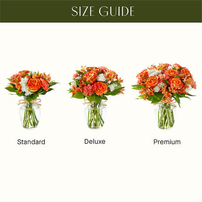 Apricot Glow Bouquet –  Castalia Flower Shoppe, Castalia OH