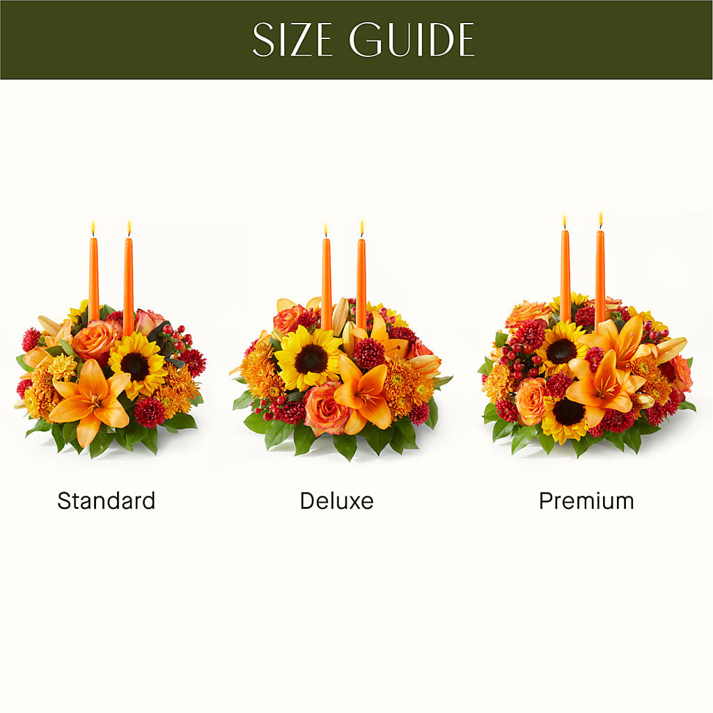 Grateful Centerpiece –  Castalia Flower Shoppe, Castalia OH