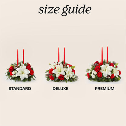 Seasonal Festivities Centerpiece –  Castalia Flower Shoppe, Castalia OH