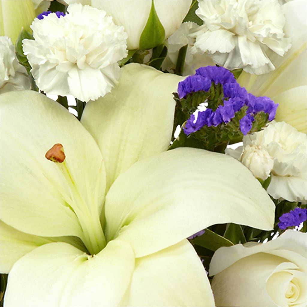 Sapphire Rush Bouquet –  Castalia Flower Shoppe, Castalia OH