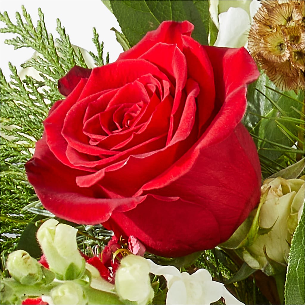 Deck the Halls Bouquet –  Castalia Flower Shoppe, Castalia OH