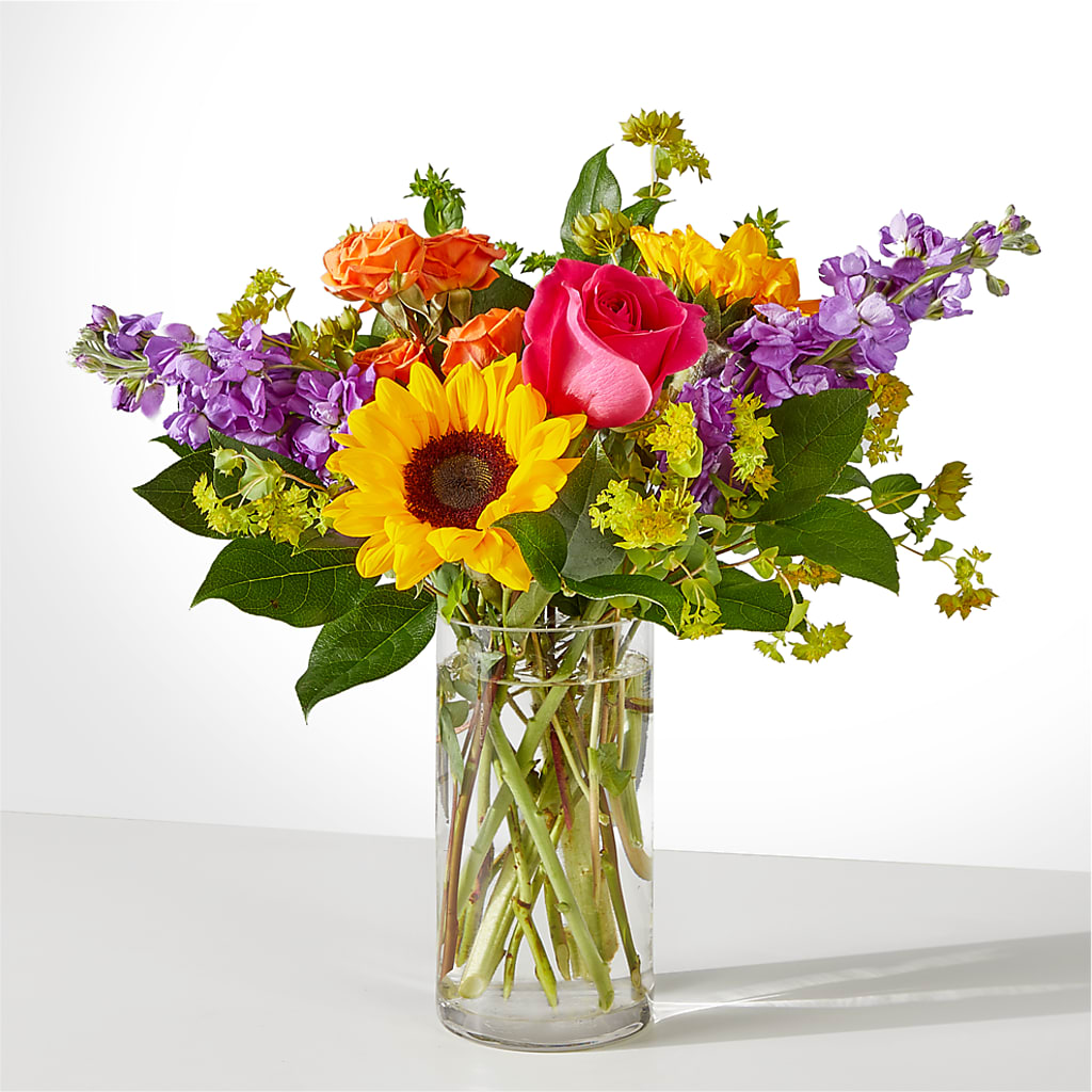 Vibrant Greetings Bouquet –  Castalia Flower Shoppe, Castalia OH