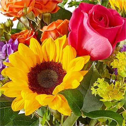 Vibrant Greetings Bouquet –  Castalia Flower Shoppe, Castalia OH