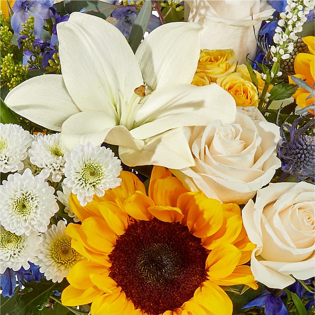 Wonderfully Sunny Bouquet –  Castalia Flower Shoppe, Castalia OH