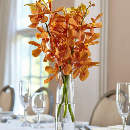 Orange Mokara Bud Vase –  Castalia Flower Shoppe, Castalia OH