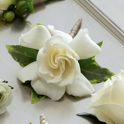 Gardenia Boutonniere –  Castalia Flower Shoppe, Castalia OH
