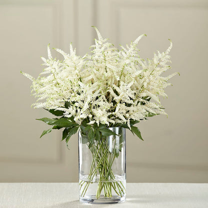 White Astilbe Bouquet –  Castalia Flower Shoppe, Castalia OH